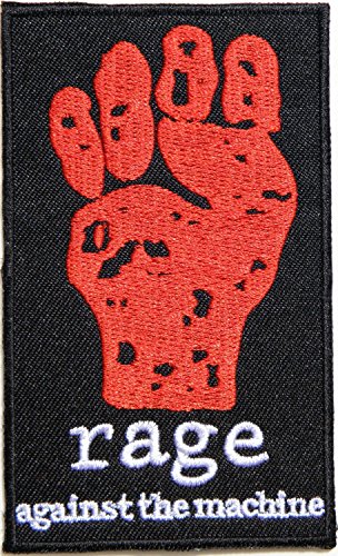 Rage against the machine Heavy Meatal Rock Punk Music Band Logo Patch Sew Iron on Embroidered Applikationen Badge Sign Kostüm Gift von TRPLE H