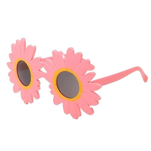 TRgqify-KM 1 Stück Hawaii-Party, rosa Brille, Hochzeit, Geburtstag, Sonnenblumen-Sonnenbrille, unverheiratete Party, Partyzubehör (Color : 9) von TRgqify-KM