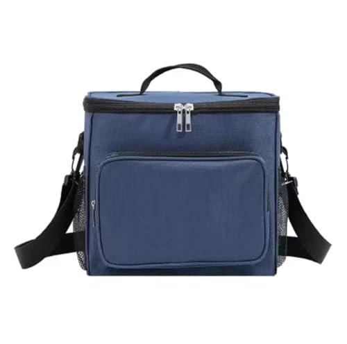 TRgqify-KM Isolierte Lunchtasche mit verstellbarem Schultergurt, auslaufsichere Tasche for Büro, Picknick, Reisen(Blue) von TRgqify-KM