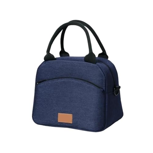 TRgqify-KM Isolierte Lunchtasche mit verstellbarem Schultergurt, auslaufsichere Tasche for Büro, Picknick, Reisen(Blue) von TRgqify-KM