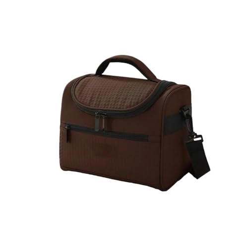 TRgqify-KM Isolierte Lunchtasche mit verstellbarem Schultergurt, auslaufsichere Tasche for Büro, Picknick, Reisen(Coffee) von TRgqify-KM