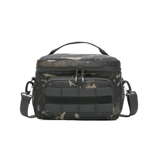 TRgqify-KM Isolierte Lunchtasche mit verstellbarem Schultergurt, auslaufsichere Tasche for Büro, Picknick, Reisen(Gray) von TRgqify-KM