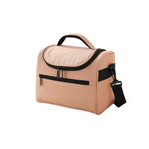 TRgqify-KM Isolierte Lunchtasche mit verstellbarem Schultergurt, auslaufsichere Tasche for Büro, Picknick, Reisen(Pink) von TRgqify-KM