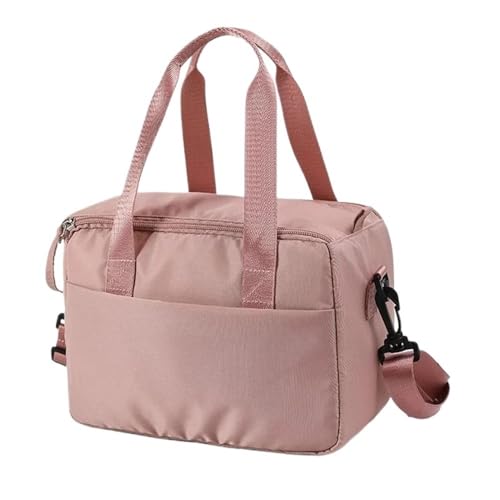 TRgqify-KM Isolierte Lunchtasche mit verstellbarem Schultergurt, auslaufsichere Tasche for Büro, Picknick, Reisen(Pink) von TRgqify-KM