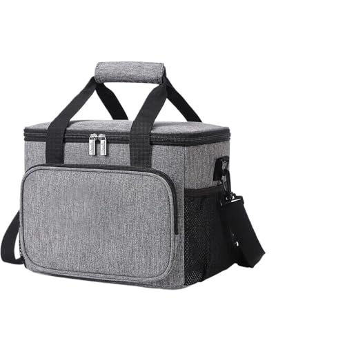 TRgqify-KM Isolierte Lunchtasche mit verstellbarem Schultergurt, auslaufsichere Tasche for Büro, Picknick, Reisen von TRgqify-KM