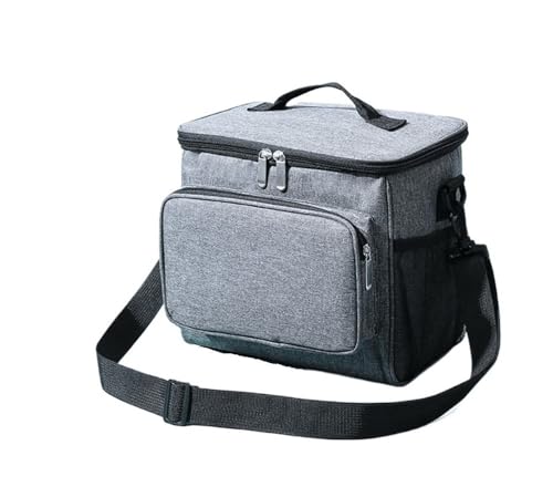TRgqify-KM Isolierte Lunchtasche mit verstellbarem Schultergurt, auslaufsichere Tasche for Büro, Picknick, Reisen von TRgqify-KM