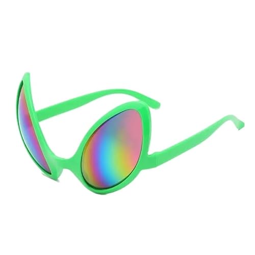 TRgqify-KM Lustige Brille, Party-Sonnenbrille, Regenbogen-Gläser, Sonnenbrille, Urlaub, Tanz, alternative Formen, Partyzubehör (Color : Dark Gray) von TRgqify-KM