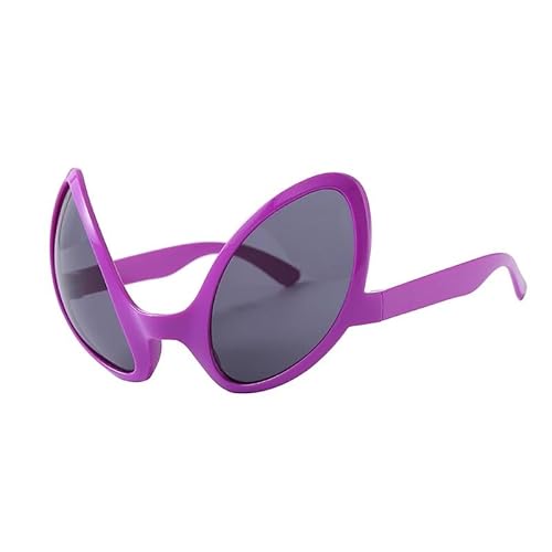 TRgqify-KM Lustige Brille, Party-Sonnenbrille, Regenbogen-Gläser, Sonnenbrille, Urlaub, Tanz, alternative Formen, Partyzubehör (Color : Light Grey) von TRgqify-KM