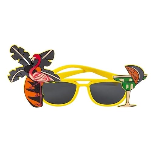 TRgqify-KM Party-Sonnenbrille, lustige Hawaii-Brille, lustige Sommer-Partygeschenke, tropische Strand-Pool-Party-Requisiten (Color : Style-A) von TRgqify-KM
