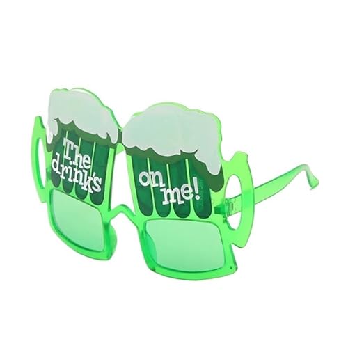 TRgqify-KM Party-Sonnenbrille, lustige Hawaii-Brille, tropische Fotoautomaten-Requisiten, Strandparty-Souvenirzubehör, Sommerdekorationen (Color : Glasses 11) von TRgqify-KM