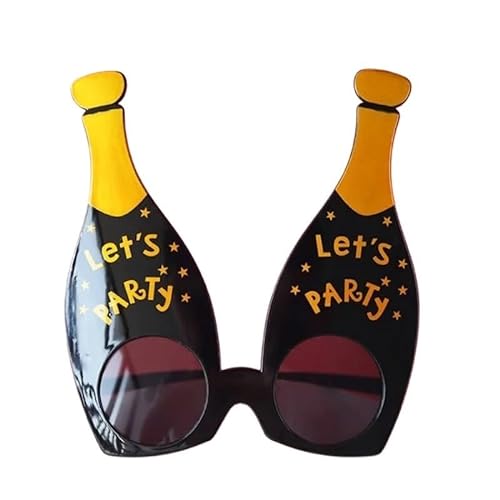 TRgqify-KM Party-Sonnenbrille, lustige Hawaii-Brille, tropische Fotoautomaten-Requisiten, Strandparty-Souvenirzubehör, Sommerdekorationen (Color : Glasses 6) von TRgqify-KM