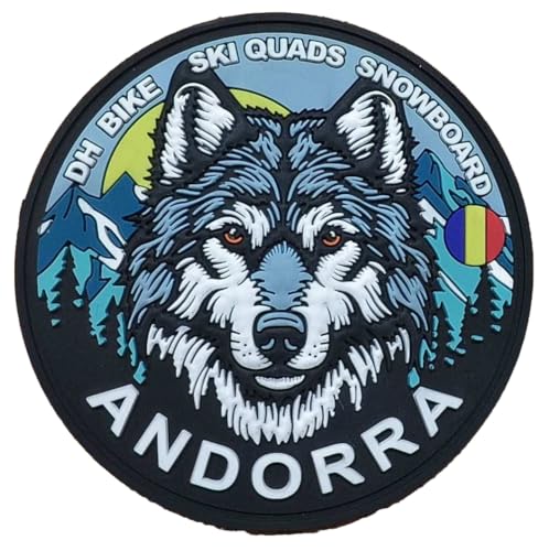 Andorra taktischer Militär-Patch 3D PVC - robustes Befestigungssystem Hook&Loop - Andorra Abzeichen für Rucksack Airsoft Survival Outdoor Crossfit Andorra taktischer Militär-Patch 3D PVC - robustes Befestigungssystem Hook&Loop - Andorra Abzeichen für Rucksack Airsoft Survival Outdoor Crossfit von TS Tactical Store