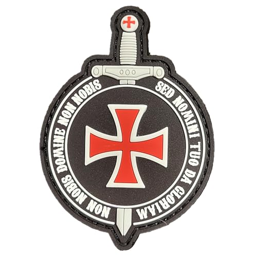 Patch, Tempelritter, phosphoreszierendes Kreuzschild, 3D, PVC, Scratch Hook&Loop | Militärischer taktischer Aufnäher für Militärrucksack | Airsoft, Flagge, Brosche, Outdoor, Crossfit TMP-SKD Patch, Tempelritter, phosphoreszierendes Kreuzschild, 3D, PVC, Scratch Hook&Loop | Militärischer taktischer Aufnäher für Militärrucksack | Airsoft, Flagge, Brosche, Outdoor, Crossfit TMP-SKD von TS Tactical Store