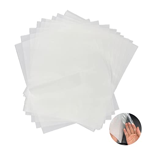 TSHAOUN 10-teiliger aufbügelnder beidseitiger Patch für Patch-Kleber, schmelzbare Schnittstelle 11x 9.85 Zoll, Schnittstelle zum Nähen von Eisen auf, beidseitige Verbindung Eisen auf (10 PCS) von TSHAOUN
