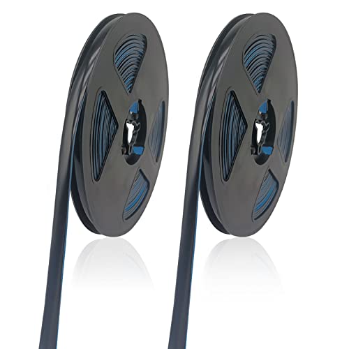 TSHAOUN 2 Stück Selbstklebendes Dichtungsband, 12M Selbstklebend Flexible Zierleisten, Schwarz Caulk Strip Schimmelresistent Dekoratives Klebeband für Wände, Türrahmen, Fliesenrand, Wandecke (Schwarz) TSHAOUN 2 Stück Selbstklebendes Dichtungsband, 12M Selbstklebend Flexible Zierleisten, Schwarz Caulk Strip Schimmelresistent Dekoratives Klebeband für Wände, Türrahmen, Fliesenrand, Wandecke (Schwarz) von TSHAOUN