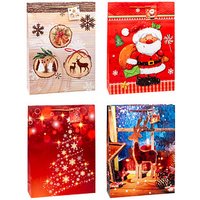 12 TSI Geschenktaschen Weihnachten Serie 7 Motiv sortiert 33,0 x 44,0 cm 12 TSI Geschenktaschen Weihnachten Serie 7 Motiv sortiert 33,0 x 44,0 cm von TSI