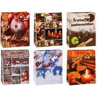 12 TSI Geschenktüten WN Serie 6 Motiv sortiert 26,0 x 32,0 cm von TSI
