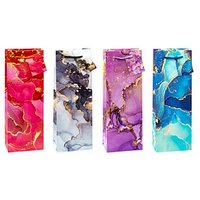 12 TSI Geschenktüten für Flaschen MARMOR blau, rot, helllila, dunkellila 12,0 x 36,0 cm 12 TSI Geschenktüten für Flaschen MARMOR blau, rot, helllila, dunkellila 12,0 x 36,0 cm von TSI