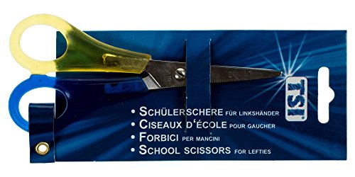 TSI 41147 Schülerschere für Linkshänder mit spitzer Spitze, mit Skalierung, 13 cm/5 cm, farblich sortiert TSI 41147 Schülerschere für Linkshänder mit spitzer Spitze, mit Skalierung, 13 cm/5 cm, farblich sortiert von TSI