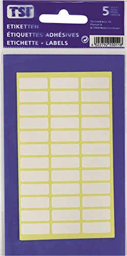 TSI 55008 Vielzweck-Etiketten, 8 x 21 mm, 3000 Stück TSI 55008 Vielzweck-Etiketten, 8 x 21 mm, 3000 Stück von TSI
