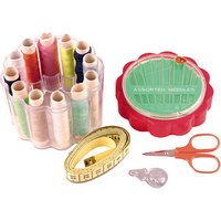 TSI Nähset Multi 35-teilig rot/transparent TSI Nähset Multi 35-teilig rot/transparent von TSI