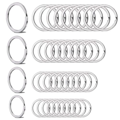 TSKDKIT 50 Stück Schlüsselringe Edelstahl Set Schlüsselring Klein Metall Schlüssel Ringe 32mm 30mm 28mm 25mm 20mm Klein Schmuckringel für Haus Schlüssel Organisation und Handwerk TSKDKIT 50 Stück Schlüsselringe Edelstahl Set Schlüsselring Klein Metall Schlüssel Ringe 32mm 30mm 28mm 25mm 20mm Klein Schmuckringel für Haus Schlüssel Organisation und Handwerk von TSKDKIT