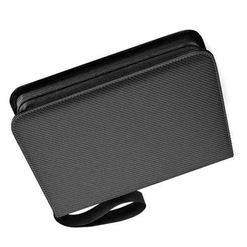 9 Pocket Game Card Sammelmappe Sammelkarte Sammelalbum Karten Display Album für Sportkarte Gaming Karten von TSMORY