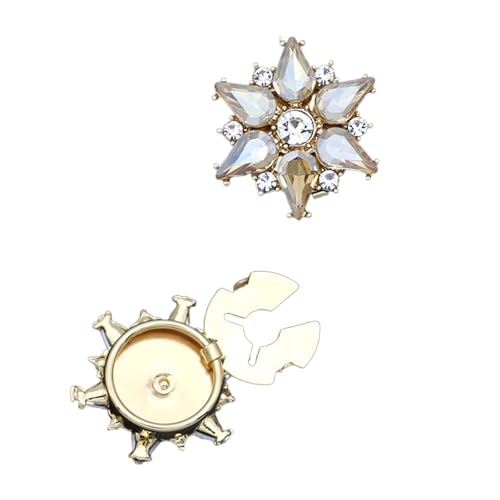 Aufnäher mit Sternverzierungen, Knöpfen, Strasssteinen, Kleidung, Dekoration für Kleidung, Dekoration und Zubehör von TSMORY