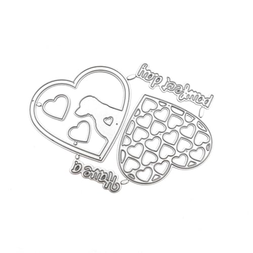 Aushöhlte Weinglas-Stanzformen für Scrapbooking, Alben, Hochzeitseinladungen, Kartenherstellung von TSMORY