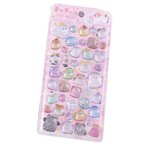 Cartoon Harz Aufkleber 3D Animal Sticker Kids Motivational Aufkleber Für Scrapbooking Journal Planer Album Telefon Hülle Cartoon Harz Aufkleber 3D Animal Sticker Kids Motivational Aufkleber Für Scrapbooking Journal Planer Album Telefon Hülle von TSMORY