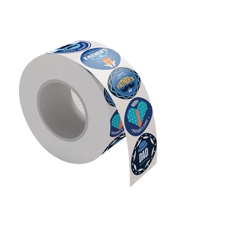 TSMORY 1 Rolle mit 5oo Etiketten Vatertag Aufkleber Feier Dekoration für Home Office Party Roll Aufkleber TSMORY 1 Rolle mit 5oo Etiketten Vatertag Aufkleber Feier Dekoration für Home Office Party Roll Aufkleber von TSMORY