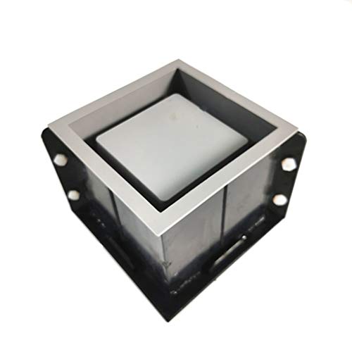 TSMORY Große quadratische Betonblumen-Silikonform, Übertopf, Silikonform, hausgemachte Pflanzenformen, 12 cm von TSMORY