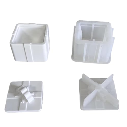 TSMORY Kunstharz-Bastelform-Set, Schmuck-Organizer, Silikon-Geschenkbox-Formen für Heimdekoration und Aufbewahrungsbox mit Deckel von TSMORY
