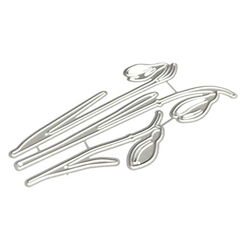 TSMORY Metall-Stanzschablone mit Blättern, für Scrapbooking, Alben, Stempel, Papier, Karten, Prägung TSMORY Metall-Stanzschablone mit Blättern, für Scrapbooking, Alben, Stempel, Papier, Karten, Prägung von TSMORY