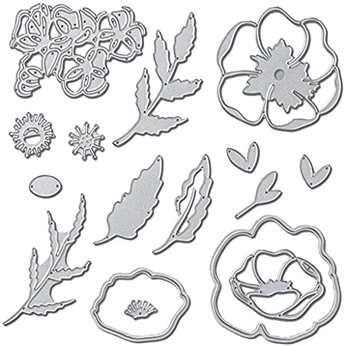 TSMORY Metall-Stanzschablone mit Blumen, Blättern, Kunst, Prägewerkzeuge, exquisite Stanzform für Partykartenherstellung TSMORY Metall-Stanzschablone mit Blumen, Blättern, Kunst, Prägewerkzeuge, exquisite Stanzform für Partykartenherstellung von TSMORY