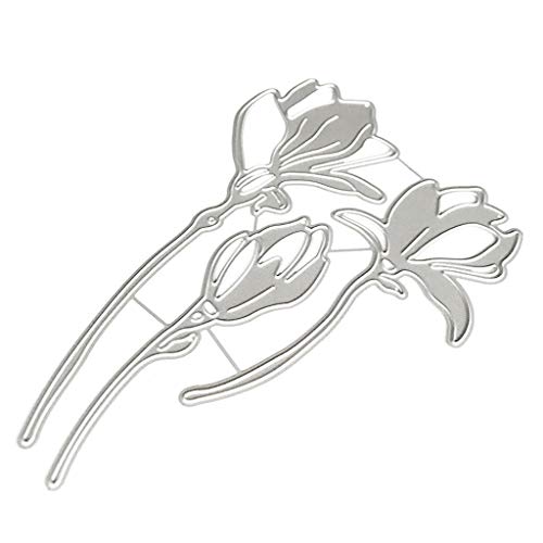 TSMORY Metall-Stanzschablone mit Blumen-Motiv, Scrapbooking, Album, Stempel, Papier, Karte, Prägung TSMORY Metall-Stanzschablone mit Blumen-Motiv, Scrapbooking, Album, Stempel, Papier, Karte, Prägung von TSMORY