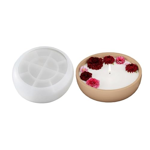TSMORY Obstschale Harzform Silikonform Epoxidharz Gießform für Kerzenhalter Schmuck Aufbewahrungsbox Form Dekor TSMORY Obstschale Harzform Silikonform Epoxidharz Gießform für Kerzenhalter Schmuck Aufbewahrungsbox Form Dekor von TSMORY