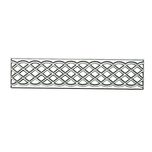 TSMORY Rechteckige Metall-Stanzformen, fächerförmig, Prägung, Skript, Stanzform, Scrapbooking, Geburtstagskarten, Bastelzubehör TSMORY Rechteckige Metall-Stanzformen, fächerförmig, Prägung, Skript, Stanzform, Scrapbooking, Geburtstagskarten, Bastelzubehör von TSMORY