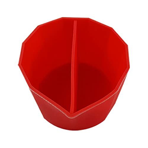TSMORY Schmuck-Flüssigkeits-Acryl-Gießbecher, 2/3/4/5 Kanäle, Farbgießen, geteilte Tasse, Kunst-Ausgießer von TSMORY