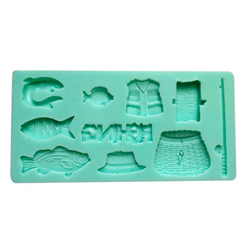 TSMORY Seifenherstellungszubehör, Kuchendekorationswerkzeug, Silikonform, Angel-Set, Form, Haushaltsseifenformen, Kuchen TSMORY Seifenherstellungszubehör, Kuchendekorationswerkzeug, Silikonform, Angel-Set, Form, Haushaltsseifenformen, Kuchen von TSMORY