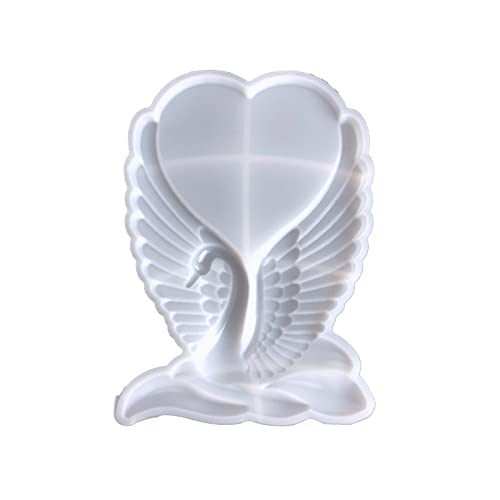 TSMORY Swan-Wings Silikon-Epoxid-Form mit Standfuß für Harzguss, Kunsthandwerk, Kunst, Bilderrahmen, Schreibtisch-Dekoration TSMORY Swan-Wings Silikon-Epoxid-Form mit Standfuß für Harzguss, Kunsthandwerk, Kunst, Bilderrahmen, Schreibtisch-Dekoration von TSMORY