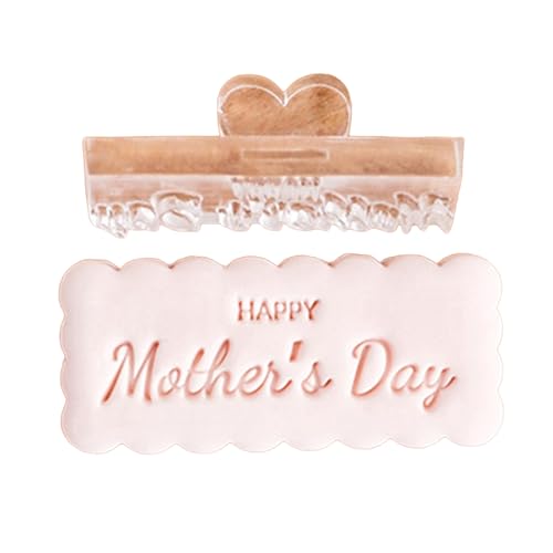 TSMORY Tragbare Muttertags-Fondant-Keksformen für individuelles Backen, lebensmittelechte Acrylmaterialien TSMORY Tragbare Muttertags-Fondant-Keksformen für individuelles Backen, lebensmittelechte Acrylmaterialien von TSMORY