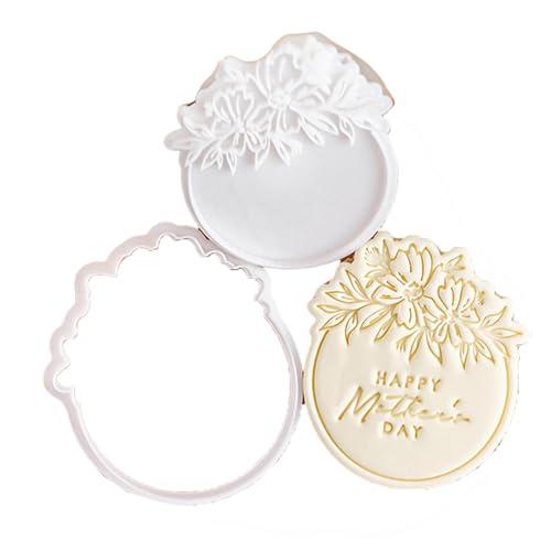 TSMORY Tragbare Muttertags-Fondant-Keksformen für individuelles Backen, lebensmittelechte Acrylmaterialien TSMORY Tragbare Muttertags-Fondant-Keksformen für individuelles Backen, lebensmittelechte Acrylmaterialien von TSMORY