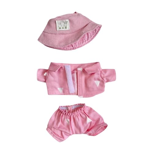 TTETTZ 15cm Puppe Kleidung Freizeit Anzug Weiche Entzückende Kostüme Mode Plüsch Puppe von TTETTZ
