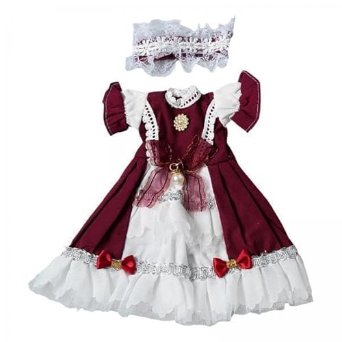 TTETTZ 4x1/6 Puppe Prinzessinnenkleid Machen Sie Ihre Eigenen Puppen, DIY Praktische Kleidung Foto Requisiten, Verkleiden Sie Cosplay für 11,81'' Act von TTETTZ