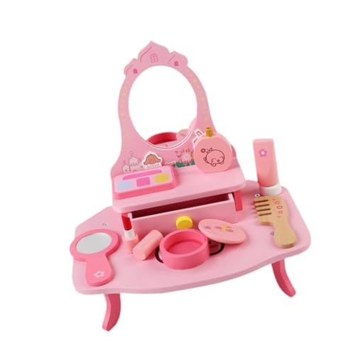 TTETTZ Holz Make Schönheit Spielzeug Holz Kommode für Kleinkinder Kleine Mädchen Kinder TTETTZ Holz Make Schönheit Spielzeug Holz Kommode für Kleinkinder Kleine Mädchen Kinder von TTETTZ