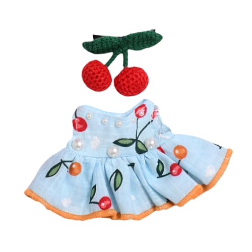 TTETTZ Kleidung für 15 cm Große Plüschpuppe, Tragbar, Spielzeugpuppe, Ankleideset für Puppen von TTETTZ