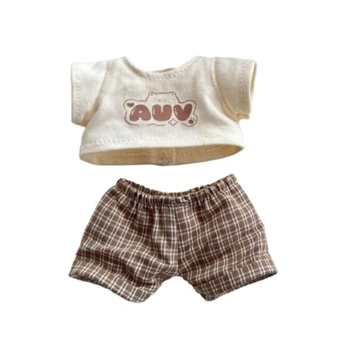TTETTZ Kleidung für Mini Puppen, 6 Zoll, Anziehspielzeug für Mädchen, Puppenhosen Und Outfits von TTETTZ
