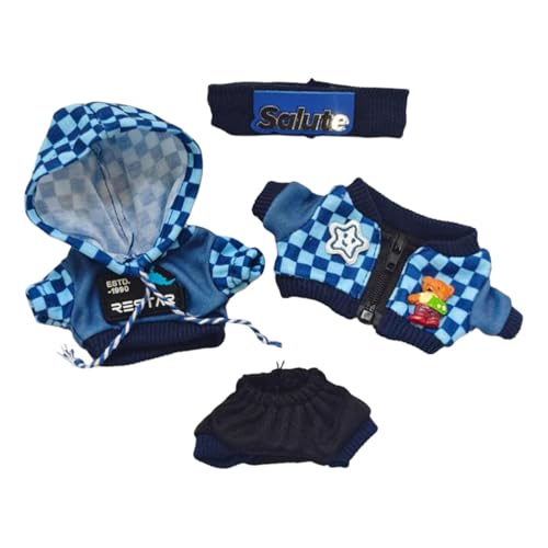 TTETTZ Kleidung für Puppen Im Plüschdesign, Requisiten für Fotos, Ankleidung für Puppen von 15–17 cm TTETTZ Kleidung für Puppen Im Plüschdesign, Requisiten für Fotos, Ankleidung für Puppen von 15–17 cm von TTETTZ