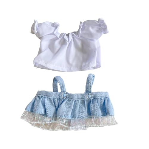 TTETTZ Mini Puppe Kleidung Dekoration Mädchen Geschenk Entzückende Puppe Kleidung Puppe Rock von TTETTZ